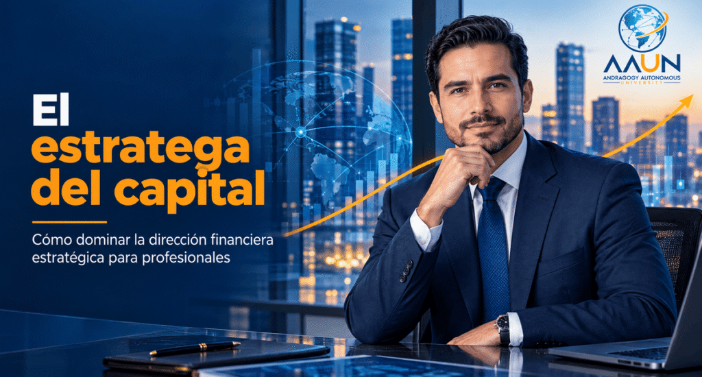 Estratega del capital y ejecutivo en dirección financiera estratégica de American Andragogy University (AAUN).